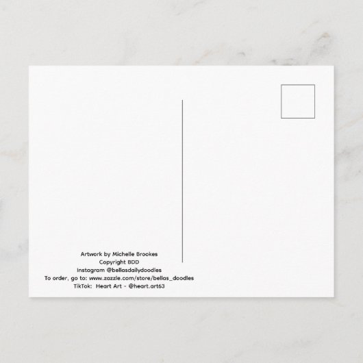 Brown Butterflies Briefkaart (Achterkant)