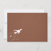 Brown California Passport Bedankkaart (Achterkant)