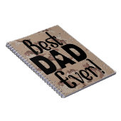 Brown Camo | Beste Pap Ever Gift Notitieboek (Rechterzijde)