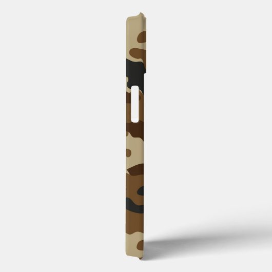 Brown Camo Case-Mate iPhone Case (Achterkant / Rechts)