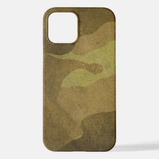 Brown Camo iPhone Hoesje (Achterkant)