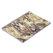 Brown Camo Notitieboek (Linkerzijde)