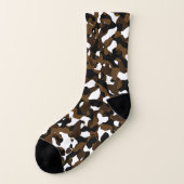 Brown Camo Sokken (Links - buitenkant)