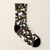 Brown Camo Sokken (Rechts - buiten)