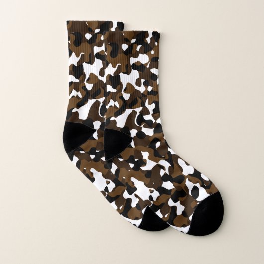 Brown Camo Sokken (Paar)