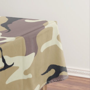 Brown Camo Tafelkleed