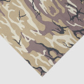 Brown Camo Tissuepapier (Detail)