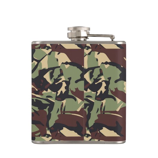 Brown Camou Heupfles (Achterkant)