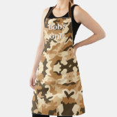 Brown Camouflage Business Schort (Insitu)