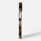 Brown Camouflage Personalized Case-Mate iPhone Case (Achterkant / Rechts)