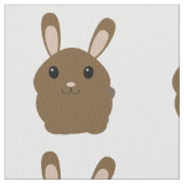 Brown Cartoon Bunny Stof (Close Up)