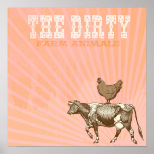 BROWN CHICKEN BROWN KOE PRINT