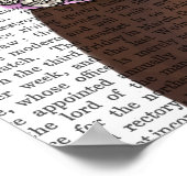 Brown Chihuahua en Tiara Poster (Hoek)