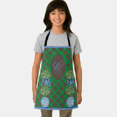 Brown Chinoiserie Garden Topiary Ginger Jar Jars Schort (Insitu)