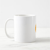 Brown Circle Sq Circle Trans-3 Het MUSEUM Zazzle Koffiemok (Links)