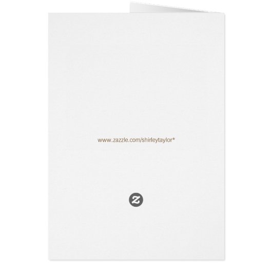 Brown Classic Checkerboard door Shirley Taylor (Achterkant)