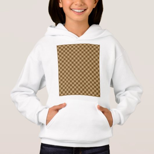 Brown Classic Checkerboard door Shirley Taylor (Voorkant)