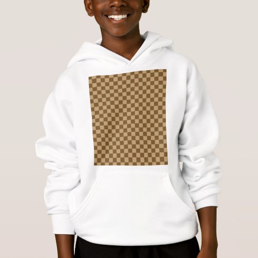 Brown Classic Checkerboard door Shirley Taylor (Voorkant)