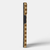 Brown Classic Checkerboard door Shirley Taylor Case-Mate iPhone Case (Achterkant / Rechts)