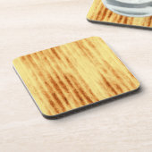 Brown Claw-merken op geel Drankjes Onderzetter (Linkerzijde)