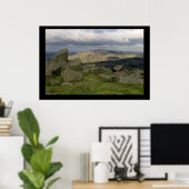 Brown Clee uit Clee Hill. Poster door cARTerART (Thuiskantoor)