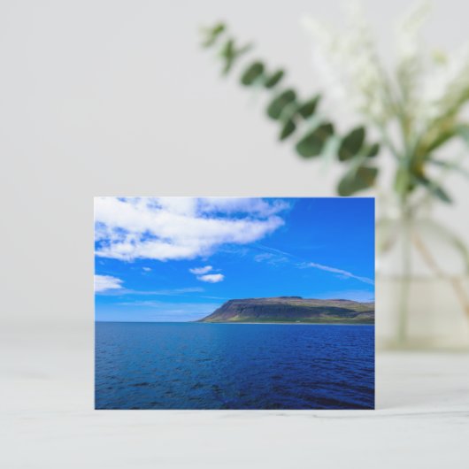 Brown Cliff Near Zee Briefkaart (Staand voorkant)