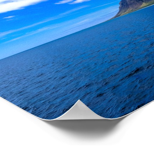 Brown Cliff Near Zee Poster (Hoek)