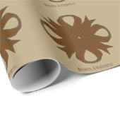 Brown Clover Ribbon door Kenneth Yoncich Cadeaupapier (Rol Hoek)