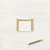 Brown Clover Ribbon door Kenneth Yoncich Post-it® Notes (Op bureau)
