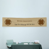 Brown Clover Ribbon door Kenneth Yoncich Spandoek (Beurs)