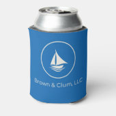 Brown & Clum, LLC Beer Coozie (Blikje Achterkant)