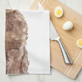 Brown Cockapoo Kitchen Towel Theedoek (Quarter Fold)