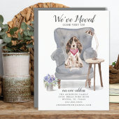 Brown Cocker Spaniel Dog | Verplaatsingsaankondigi Aankondiging