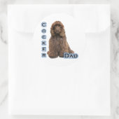 Brown Cocker Spaniel Vader 4 - Sticker (Tas)
