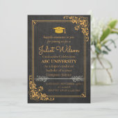 Brown College University afstuderen start Kaart (Staand voorkant)