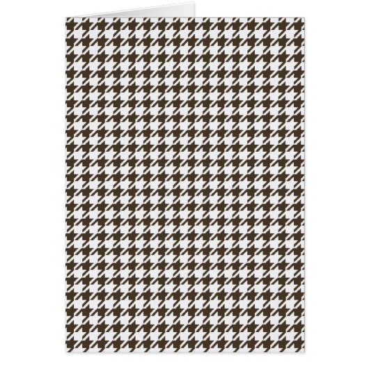 Brown Combination Houndstooth van Shirley Taylor (Voorkant)