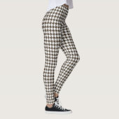 Brown Combination Houndstooth van Shirley Taylor Leggings (Rechts)