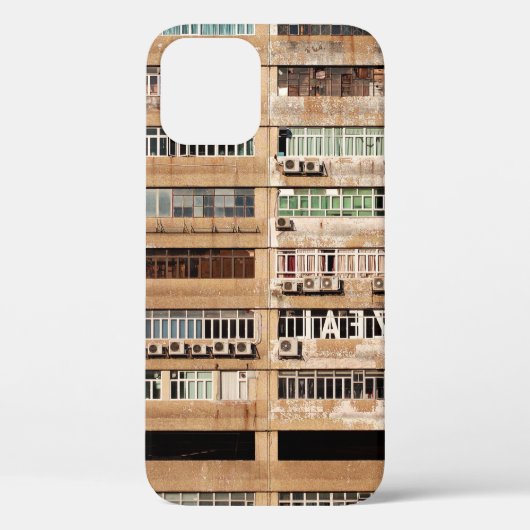 BROWN CONCRETE BOUW Case-Mate iPhone CASE (Achterkant)