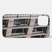 BROWN CONCRETE BOUWING MET GLASS-VENSTERS Case-Mate iPhone CASE (Achterkant (horizontaal))