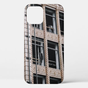 BROWN CONCRETE BOUWING MET GLASS-VENSTERS Case-Mate iPhone CASE
