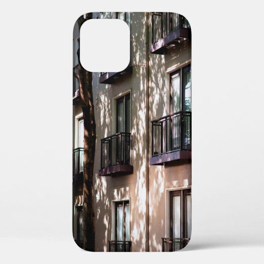 BROWN CONCRETE BOUWING TIJDENS DAG-4 Case-Mate iPhone CASE (Achterkant)