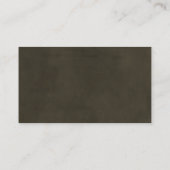 Brown Corporate Lawyer Visitekaartje (Achterkant)