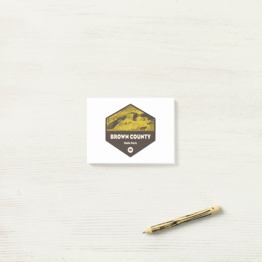 Brown County State Park Indiana Post-it® Notes (Op bureau)