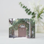 BROWN COURTYARD DEUR BRIEFKAART (Staand voorkant)