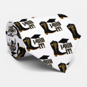 Brown Cowboy Boots Afstuderen Stropdas (Opgerold)