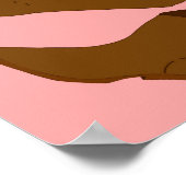 Brown Cowboy Boots Poster (Hoek)