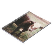 Brown Cream Koe Notitieboek (Linkerzijde)