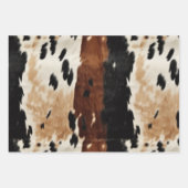 Brown Cream Koeienhuid Inpakpapier Vel (Voorkant 3)