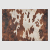 Brown Cream Koeienhuid Tissuepapier (Voorkant)