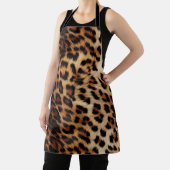 Brown Cream Leopard Animal Schort (Insitu)